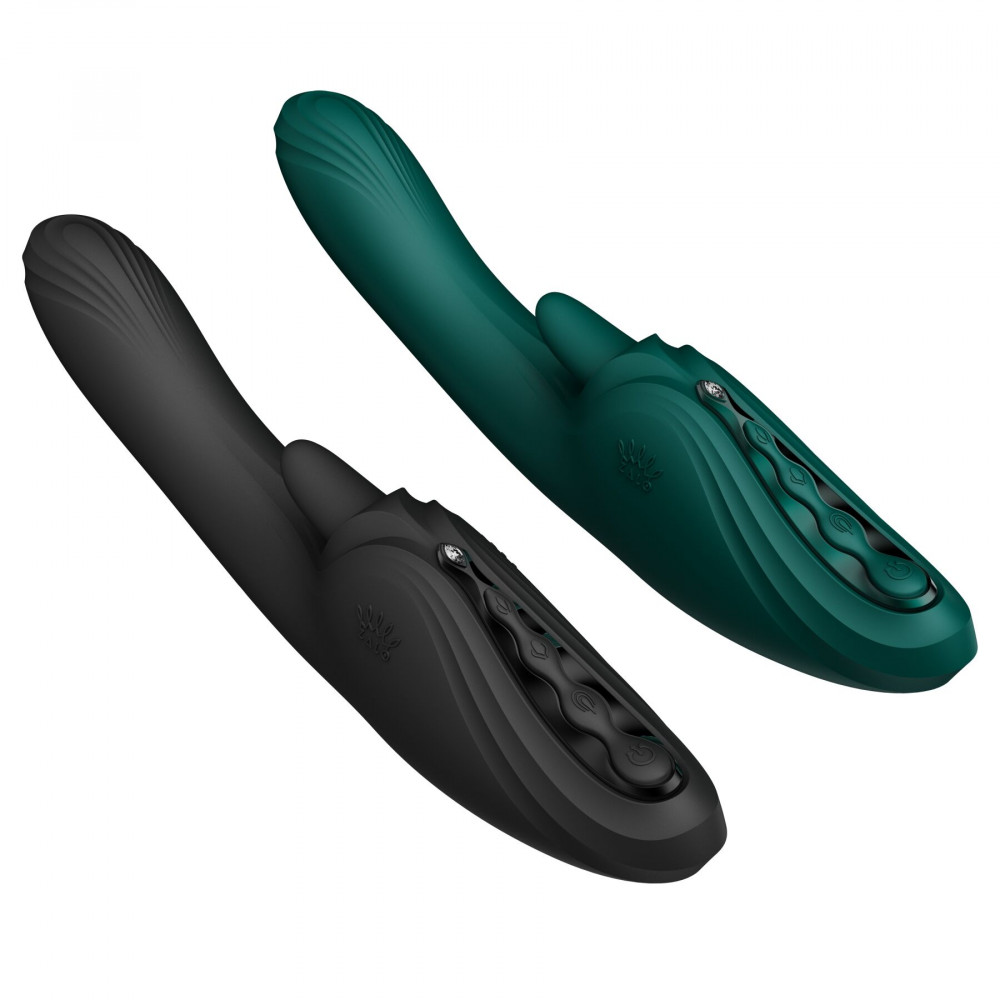 Вибратор-кролик - Вибратор-кролик Zalo Ares Turquoise Green 2