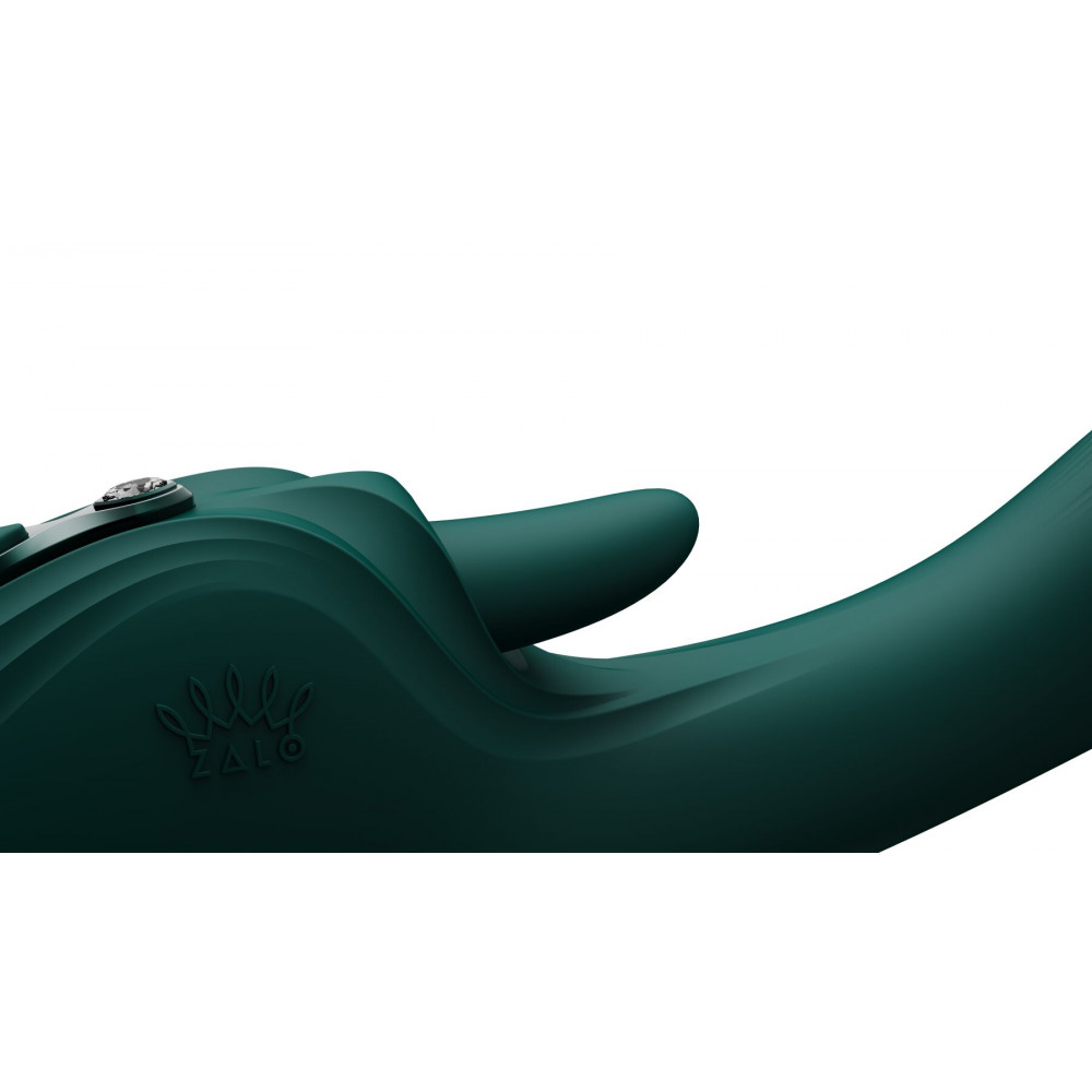 Вибратор-кролик - Вибратор-кролик Zalo Ares Turquoise Green 9