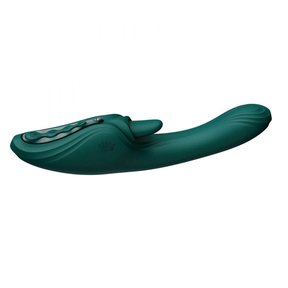Вибратор-кролик - Вибратор-кролик Zalo Ares Turquoise Green 12