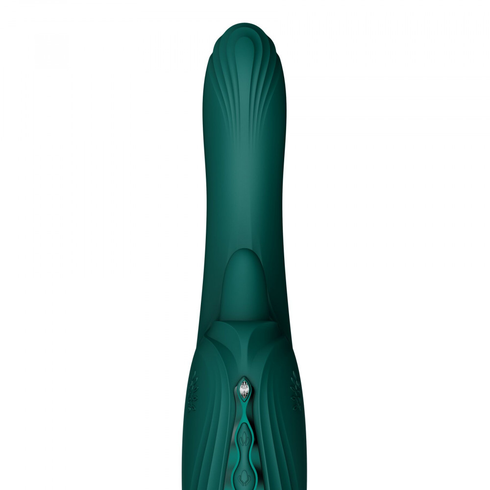 Вибратор-кролик - Вибратор-кролик Zalo Ares Turquoise Green 8