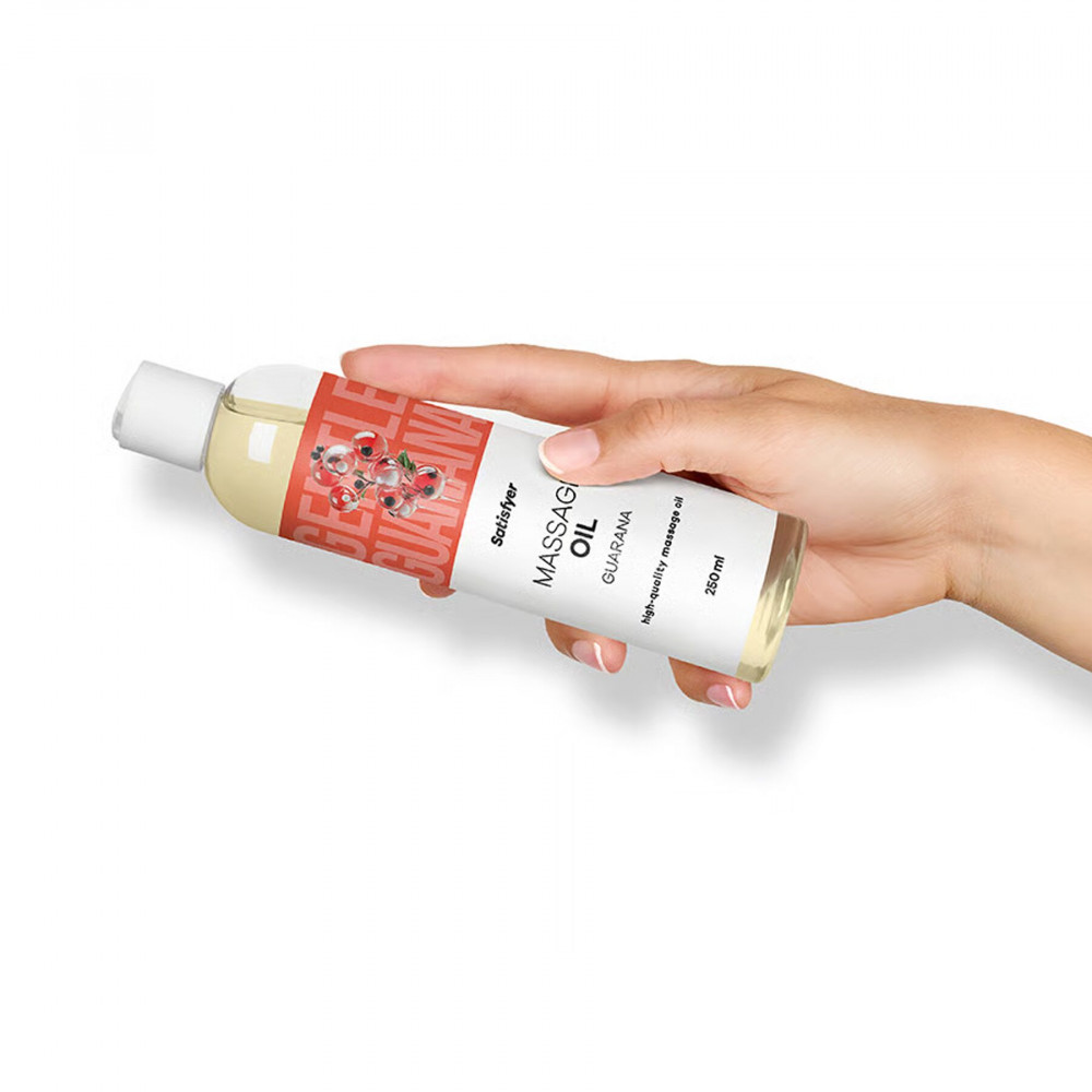  - Розпродаж!!! Масажна олія Satisfyer Massage Oil Guarana 250 мл (термін 30.04.2027) 5