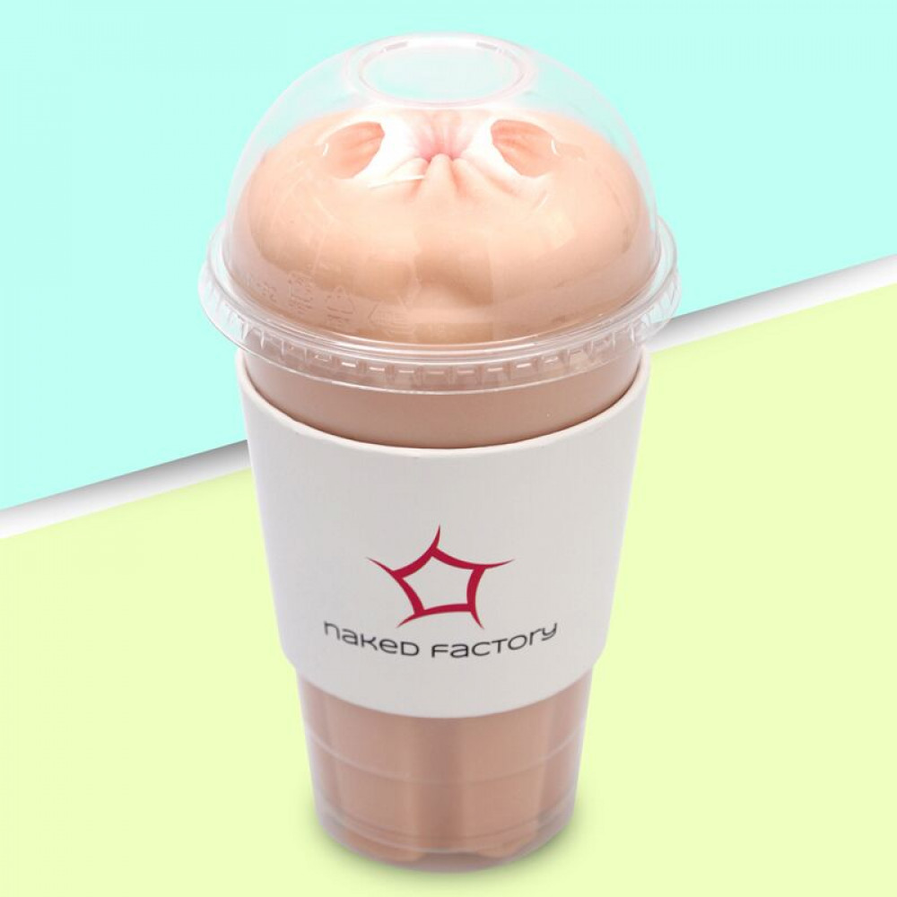 Мастурбатори без вібрації - Мастурбатор-анус Naked Factory Cup Sleeve A-3, наскрізний 7