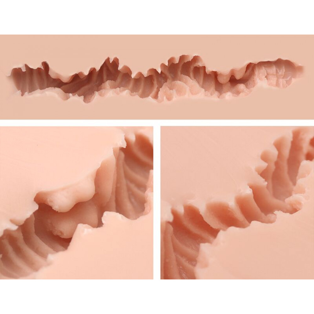 Мастурбатори без вібрації - Мастурбатор-анус Naked Factory Cup Sleeve A-3, наскрізний 9