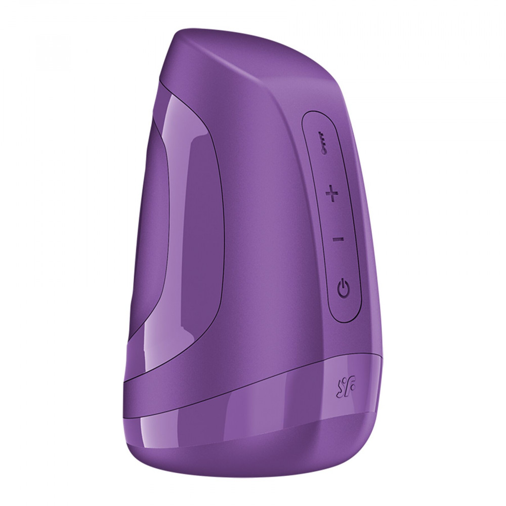 Мастурбаторы с вибрацией - Мастурбатор Satisfyer Men Heat Vibration Battery Series имитатор минета, подогрев и вибрация 2