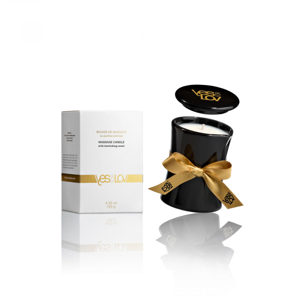 Для массажа - Массажная свеча YESforLOV MASSAGE CANDLE with bewitching scent 120 г