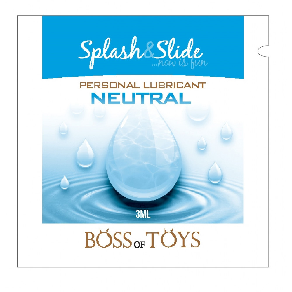 Лубриканты - Вагинальный лубрикант NEUTRAL Personal Lubricant Boss of Toys, 3 ml