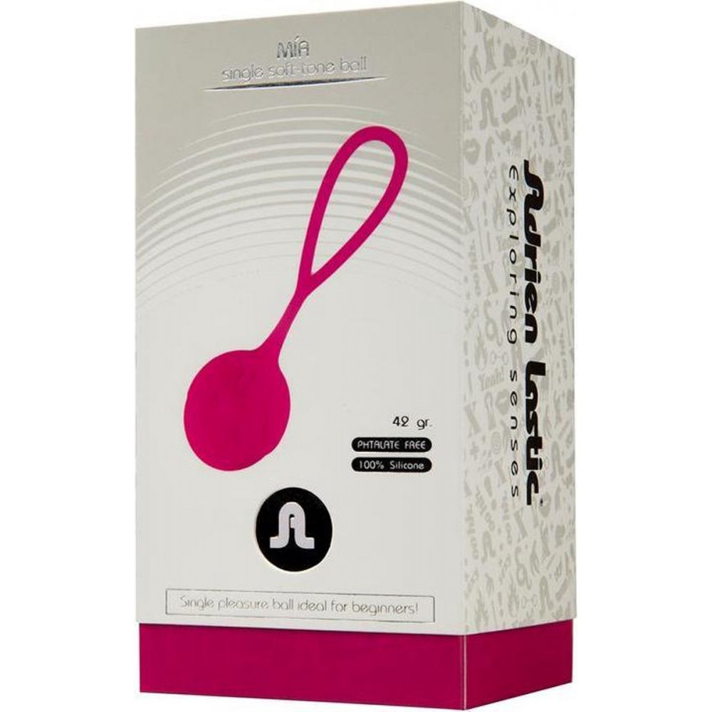 Разное - Вагинальный шарик Adrien Lastic Mia Geisha Ball S Magenta с двойной плотностью, розовый 4