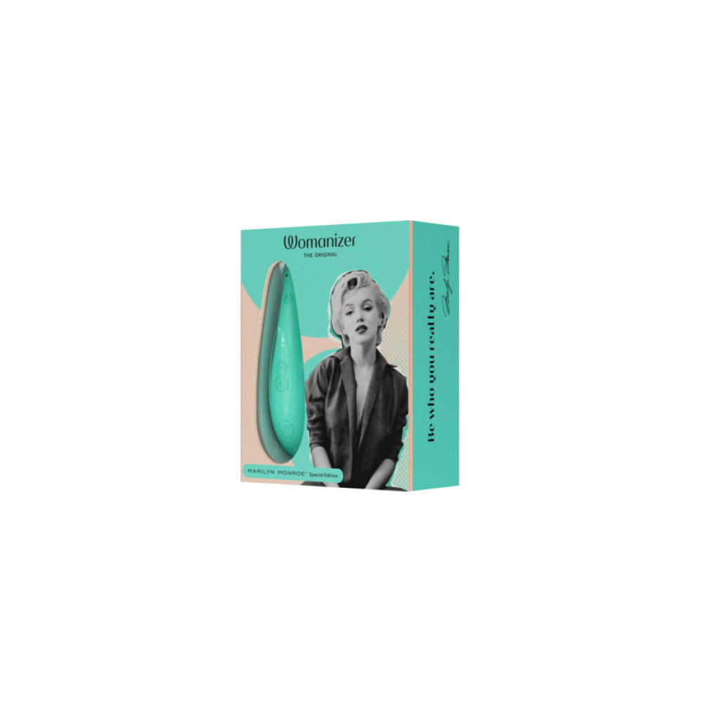 Вибраторы Womanizer - Вакуумный стимулятор клитора Womanizer Marilyn Monroe Mint 22
