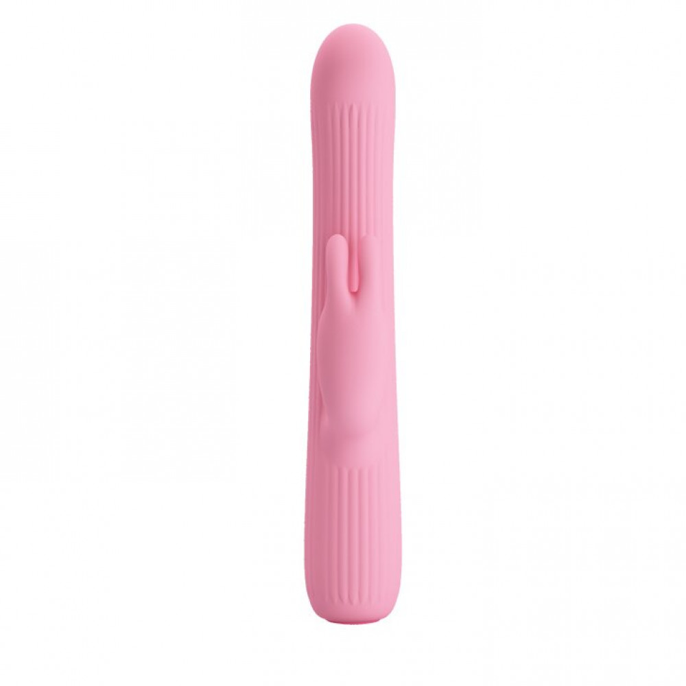 Різне - Вібратор з стимулятором клітора і ротацією 