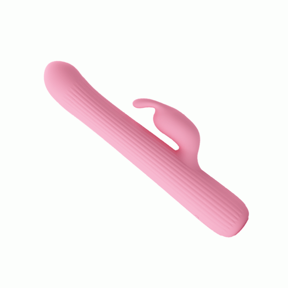 Різне - Вібратор з стимулятором клітора і ротацією 