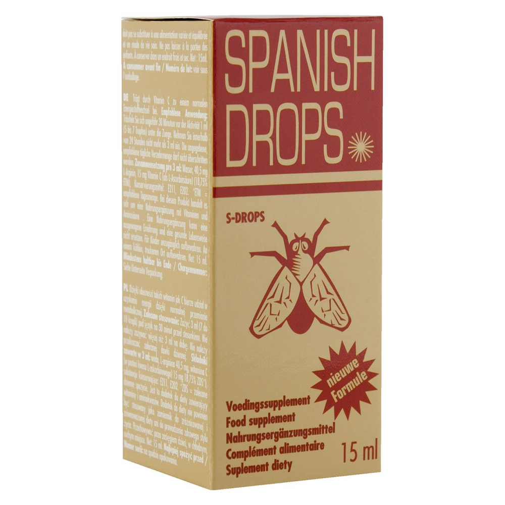 Лубриканты - Возбуждающие капли для двоих SPANISH FLY GOLD ( 15 ml )