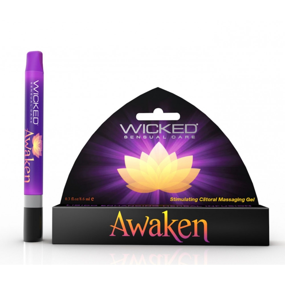 Засоби для збудження - Збудливий гель WICKED AWAKEN для стимуляції клітора, 8.6 мл