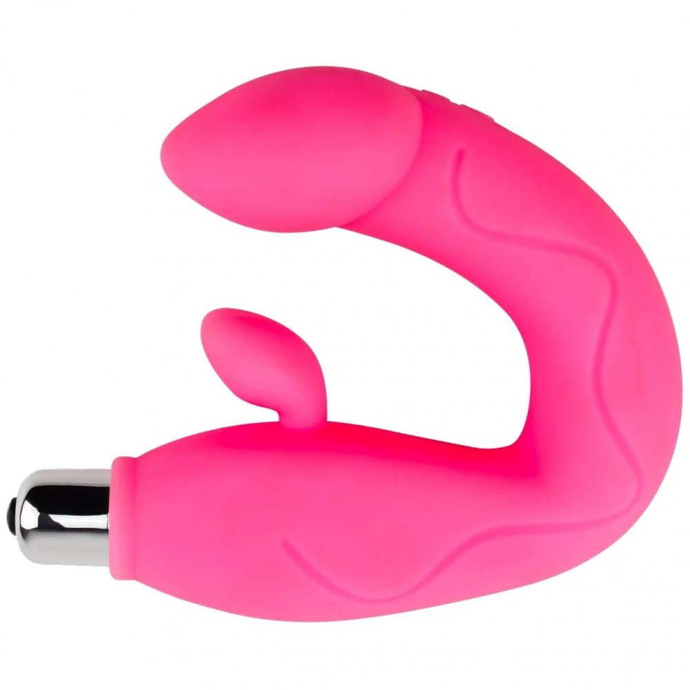 Разное - Вибратор двойной стимуляции Chisa Sweet Breeze для точки G и клитора, розовый 1