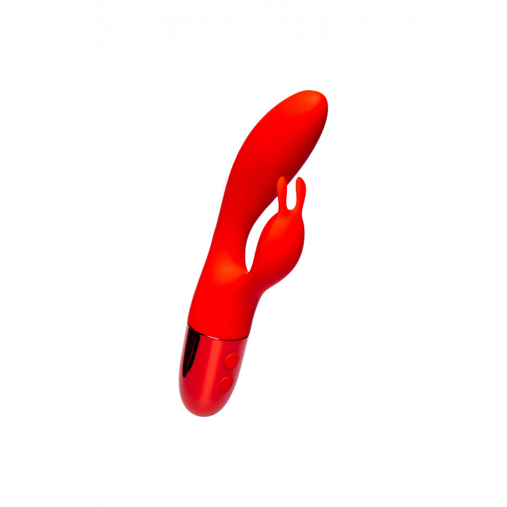 Різне - Кролик вібратор з горизонтальними рухами Every Night Toys для точки G, червоний 2