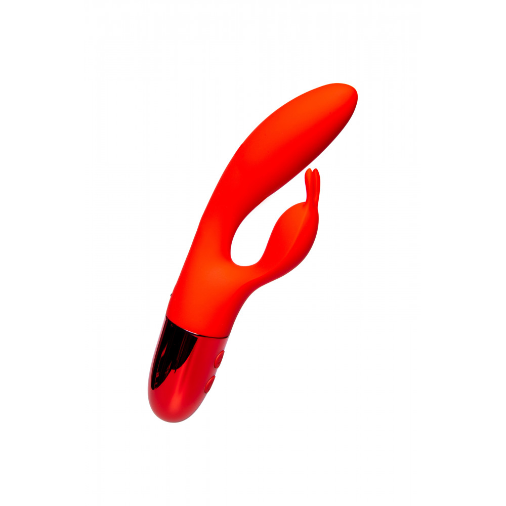 Різне - Кролик вібратор з горизонтальними рухами Every Night Toys для точки G, червоний 1