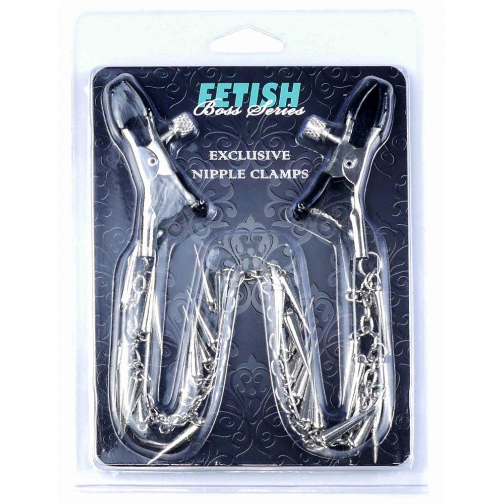 Різне - Затискачі для сосків Fetish Boss Series - №10 Exclusive Nipple Clamps, BS6100018 4