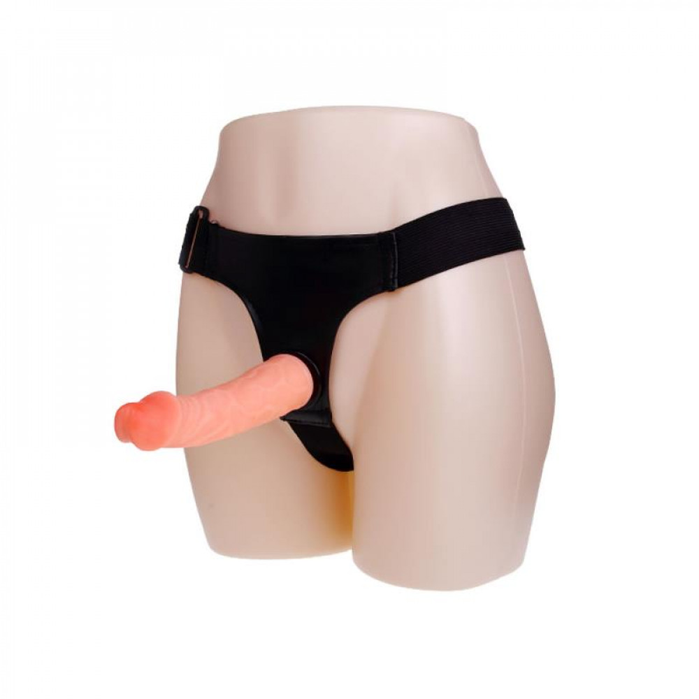 Страпони - Жіночий страпон реалістичний - Strap-On, PVC Material, Fresh 1