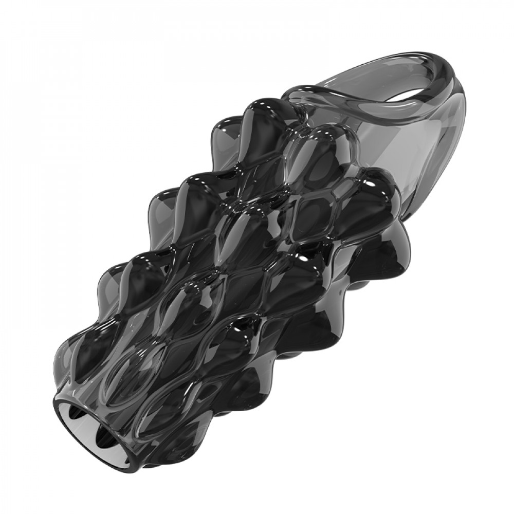  - Стимулююча насадка Meleon - Mighty Peak Locking Sleeve, PS-05 5