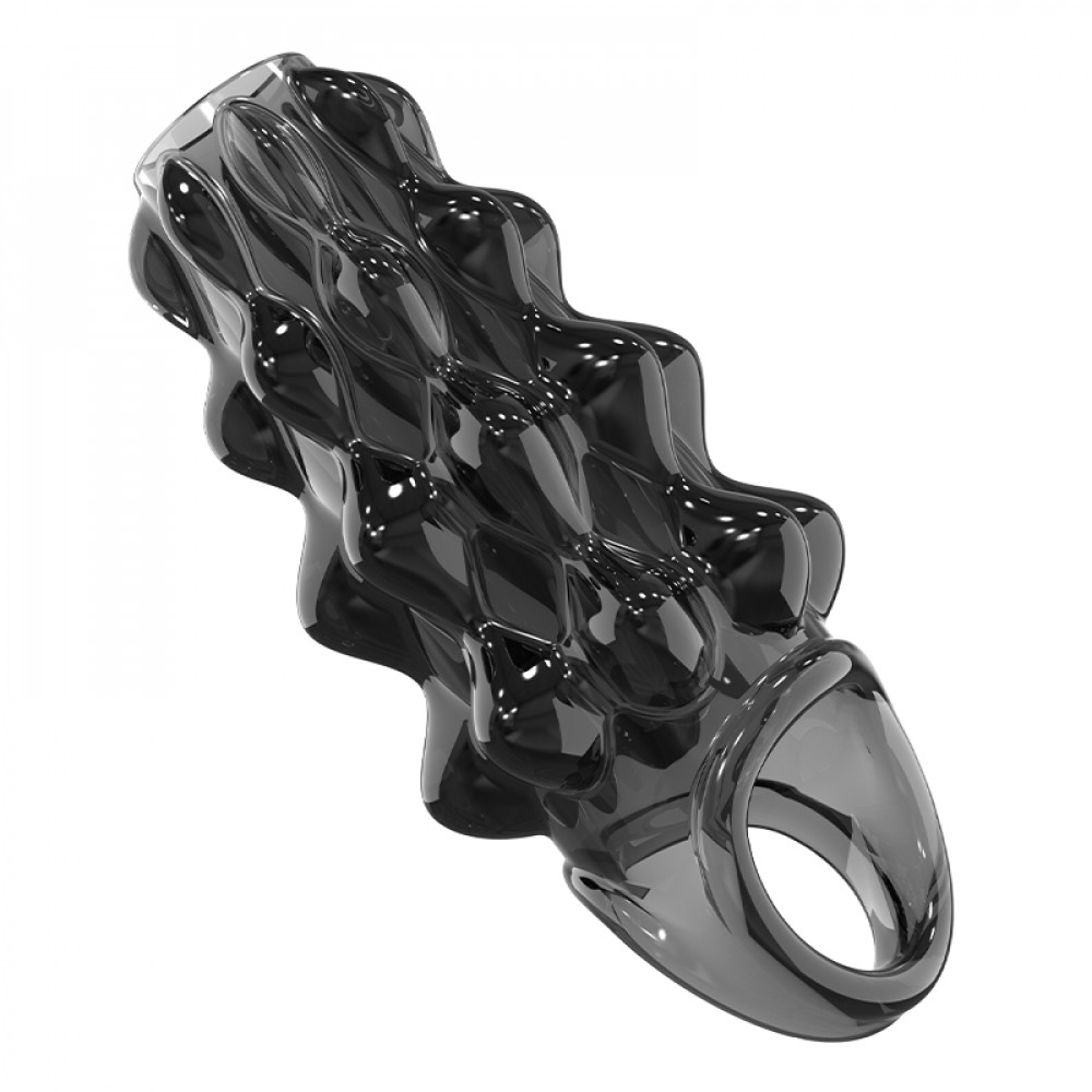  - Стимулююча насадка Meleon - Mighty Peak Locking Sleeve, PS-05 4