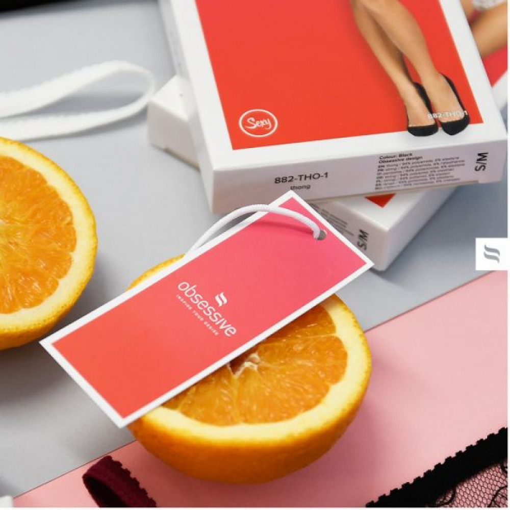 Разное - Чулки телесные с плотными резинками Obsessive S800 телесные, L/XL 4