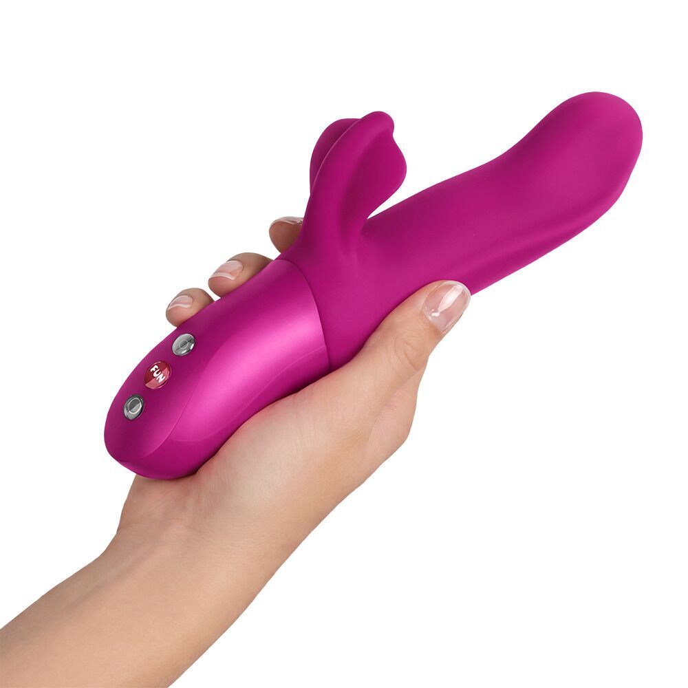 Секс игрушки - Пульсатор с вибрацией клиторального отростка Fun Factory Bi Stronic Fusion Magenta (мятая упаковка!!!) 9