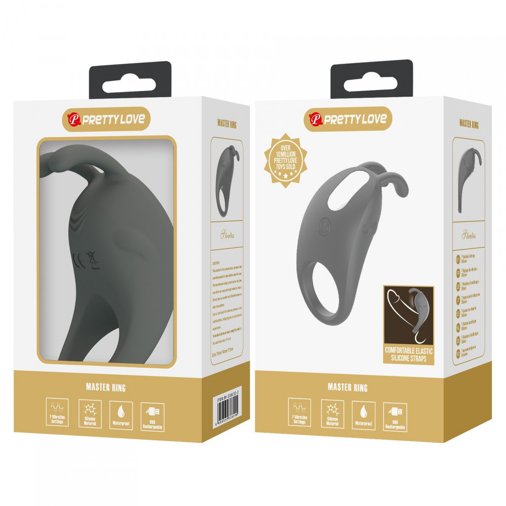 Різне - Кільце ерекційне серії Pretty Love - Master ring, BI-210152-2 10