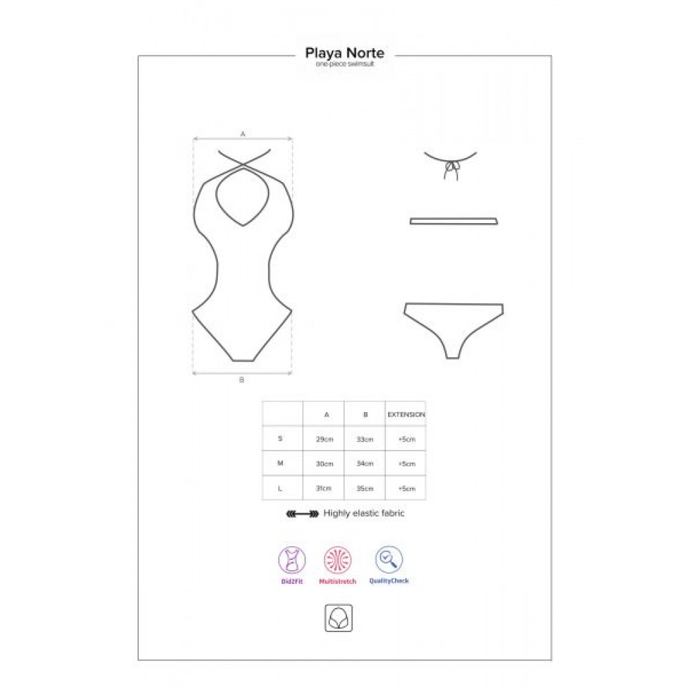 Разное - Купальник Obsessive Playa Norte M 1