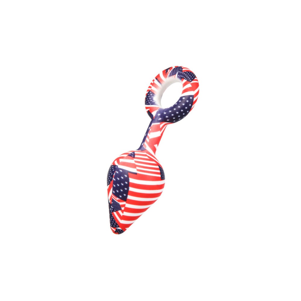 Секс игрушки - Анальная пробка Американский флаг, М 1