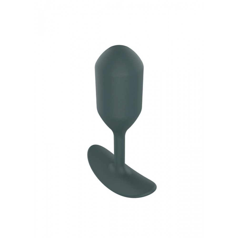 - Анальная пробка Toy Joy Buttocks The Player Weighted утяжелённая, чёрная 1