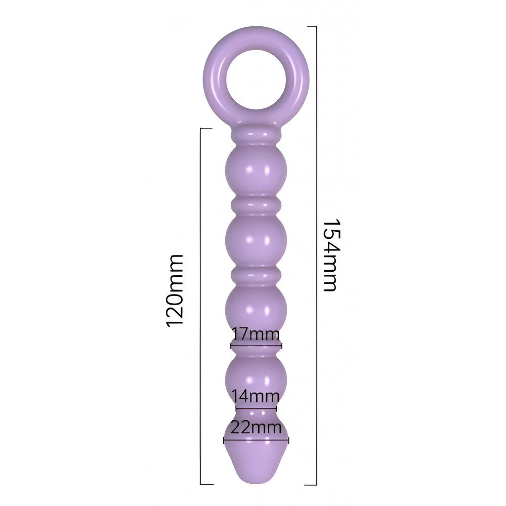 Анальные игрушки без вибрации - Анальные бусы Meleon Anal Beads - AP018 2