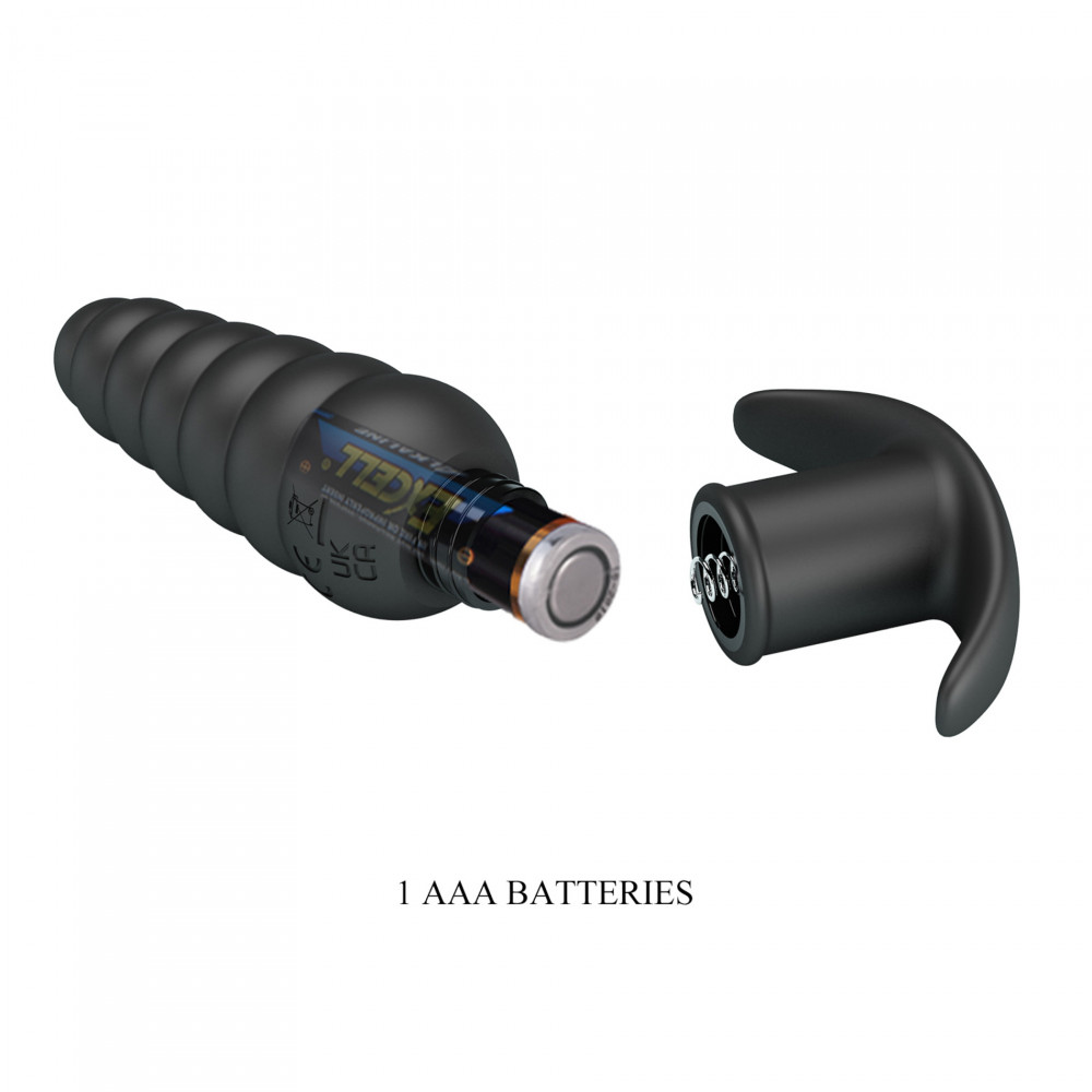  - Анальный вибратор Pretty Love - Aeolis Vibrating Anal Plug, BI-040201 8