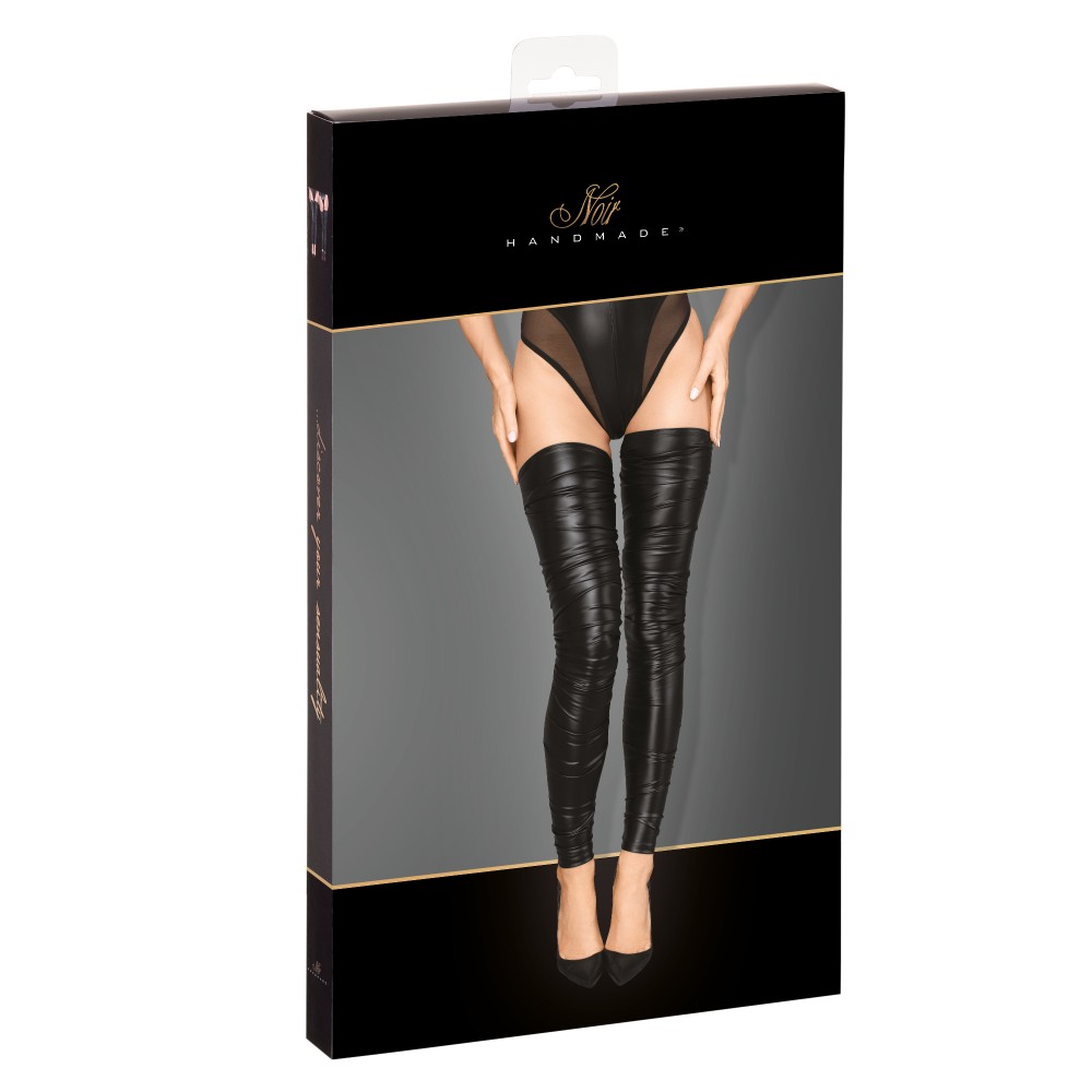 Різне - Панчохи без носка F207 Noir Handmade M 2