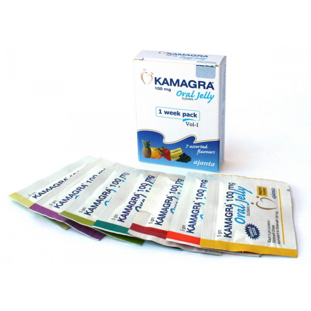 Лубриканты - Kamagra oral jelly ( 7 пакетиков в уп )