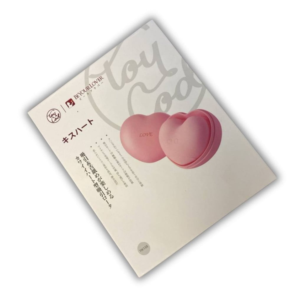 Різне - Кліторальний вакуумний стимулятор з язичком BeYourLover Heart у формі серця, рожевий 9