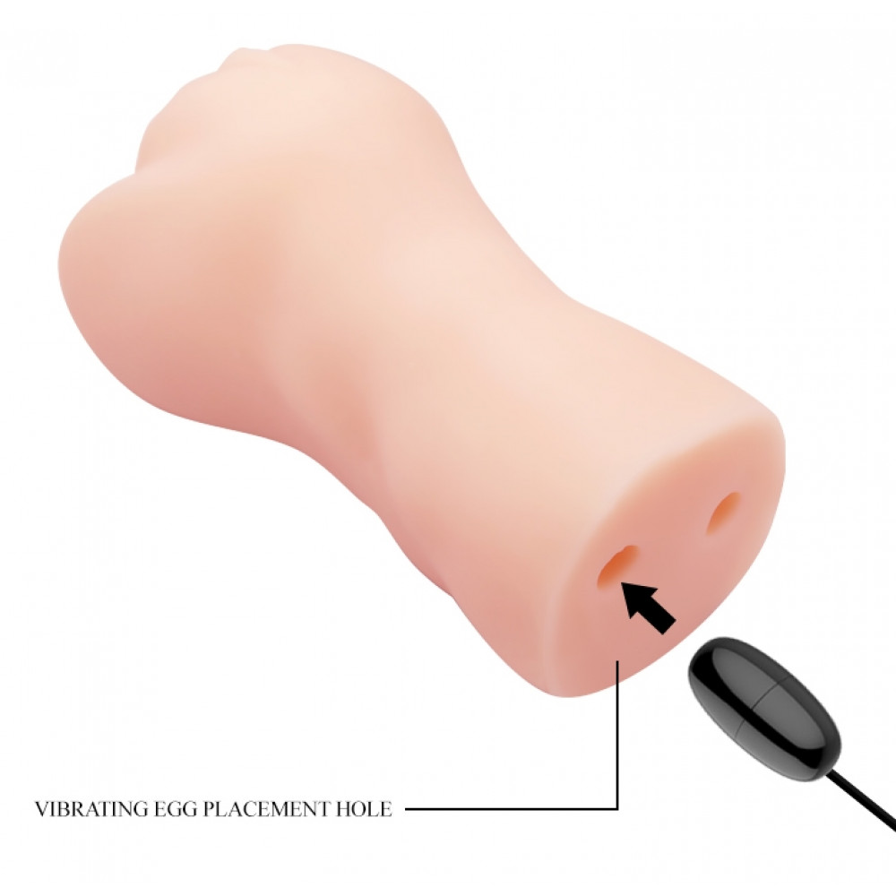  - Мастурбатор с вибрацией CRAZY BULL - Realistic Pocket Pussy, BM-009228Z 5