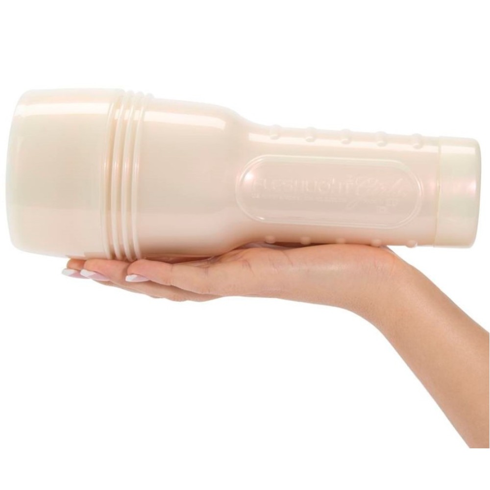 Секс игрушки - Мастурбатор вагина в колбе FleshLight Eva Lovia, киберкожа, телесный 3