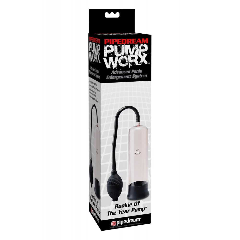 Помпы - Помпа вакуумная Pipedream Worx Rookie прозрачная, 57.2 см