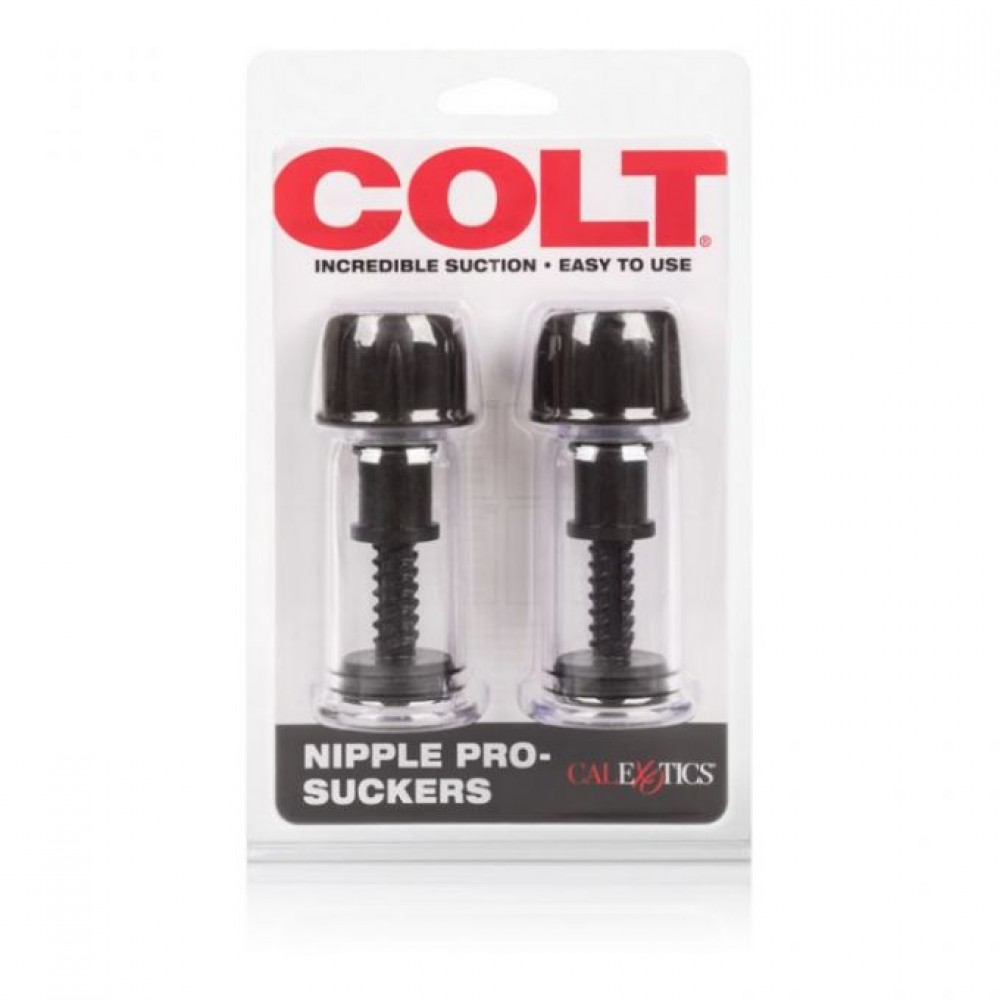 БДСМ игрушки - Помпы для сосков COLT Nipple Pro-Suckers черные 2