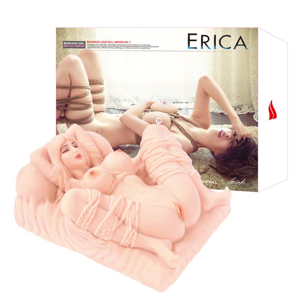 Мастурбатори без вібрації - Мастурбатор міні-лялька Kokos Erica 6