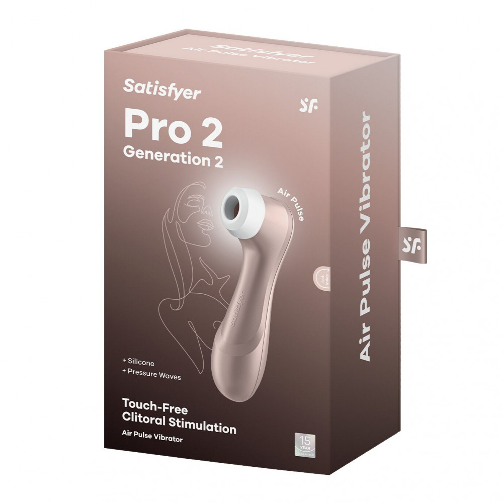 Вакуумный вибратор - Вакуумный клиторальный стимулятор Satisfyer Pro 2 Generation 2 8