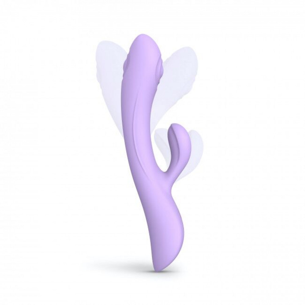 Вибратор-кролик - Вибратор-кролик с точечным массажем точки G - Love To Love Bunny&Clyde - Viva Mauve 1