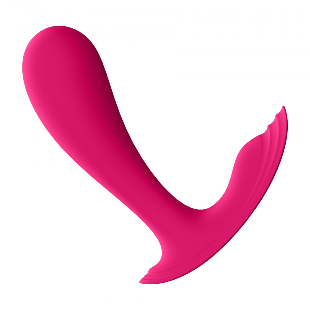 Вибратор - Смарт-вибратор в трусики Satisfyer Top Secret Pink вагинально-клиторальный, 2 мотора 5