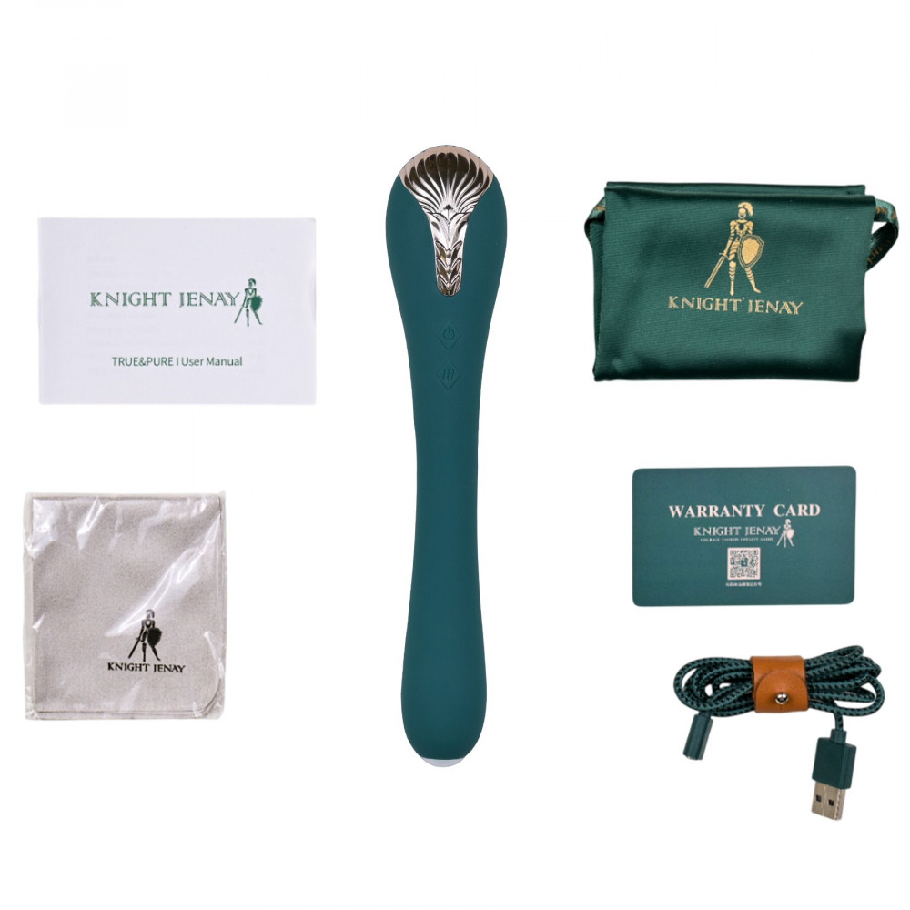 Классический вибратор - Смарт-вибратор с видеокамерой Knight Jenay True & Pure I, 10 режимов, подогрев 1