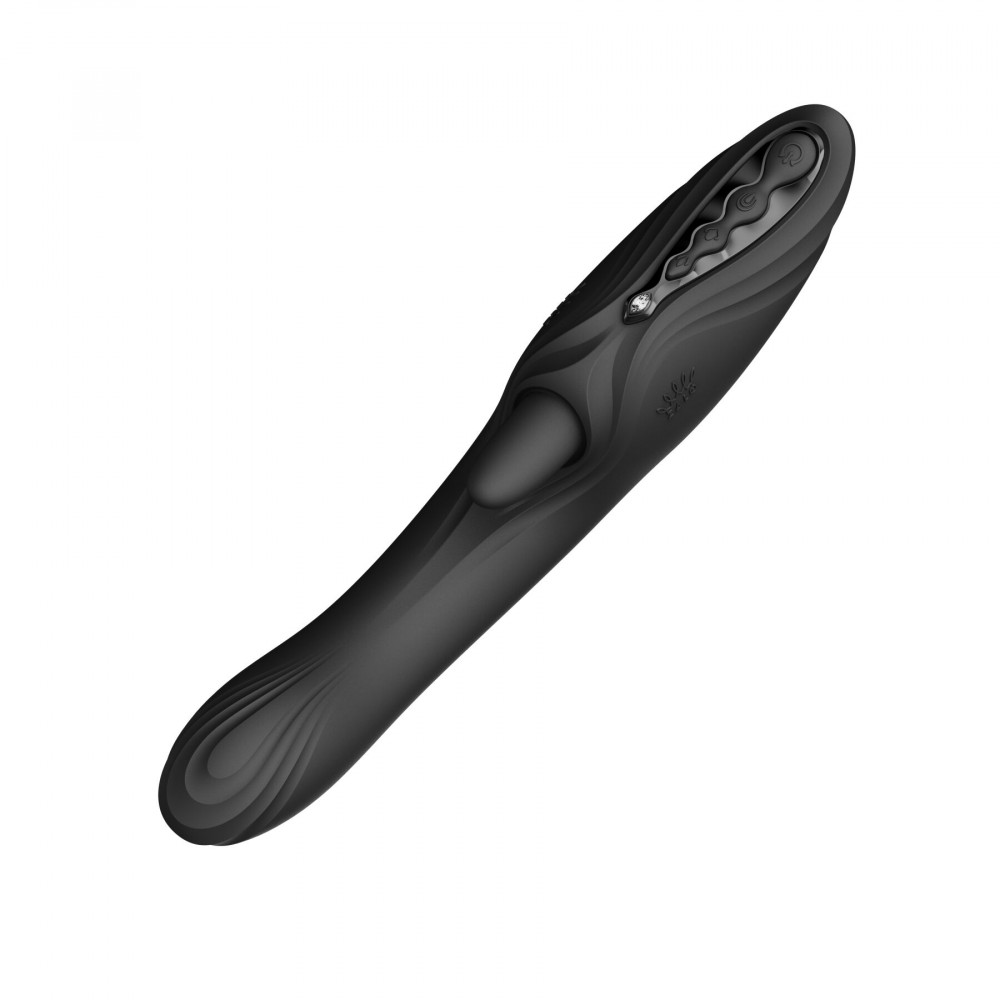 Вибратор-кролик - Вибратор-кролик Zalo Ares Obsidian Black 18