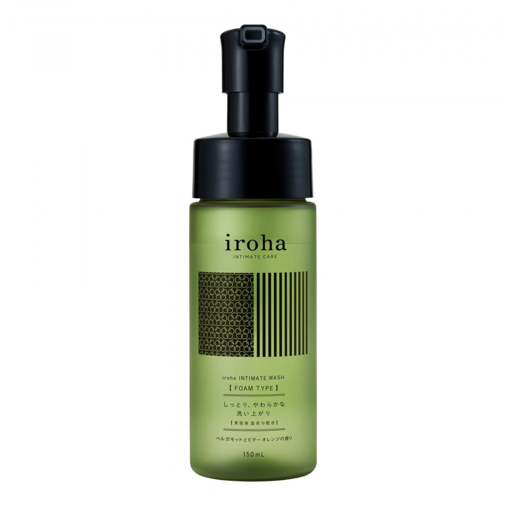 Лубриканты - Пена для интимного ухода Iroha Intimate Wash Foam Type Bergamot and Bitter Orange 150 мл