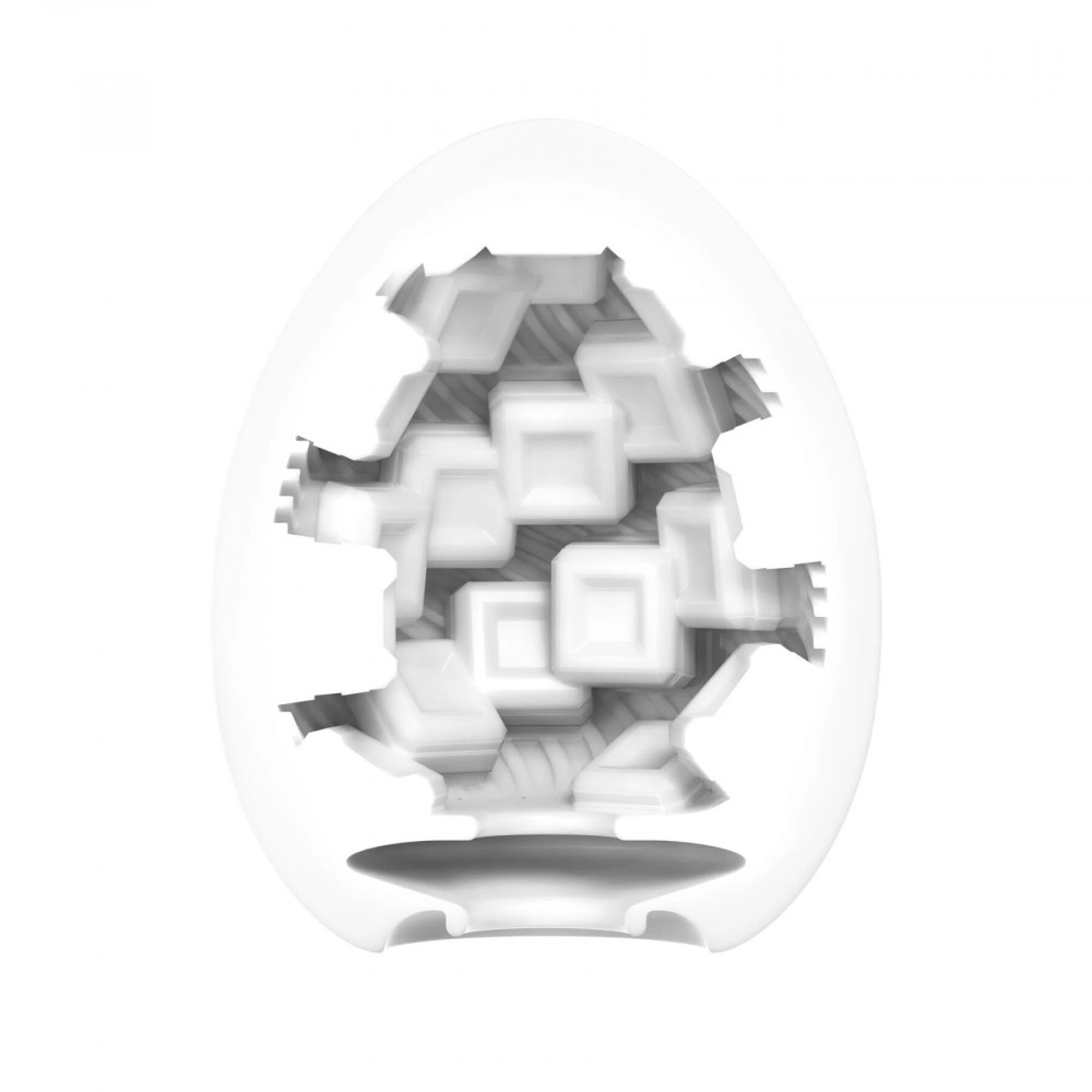 Мастурбатори без вібрації - Мастурбатор-яйце Tenga Egg Cubic 2