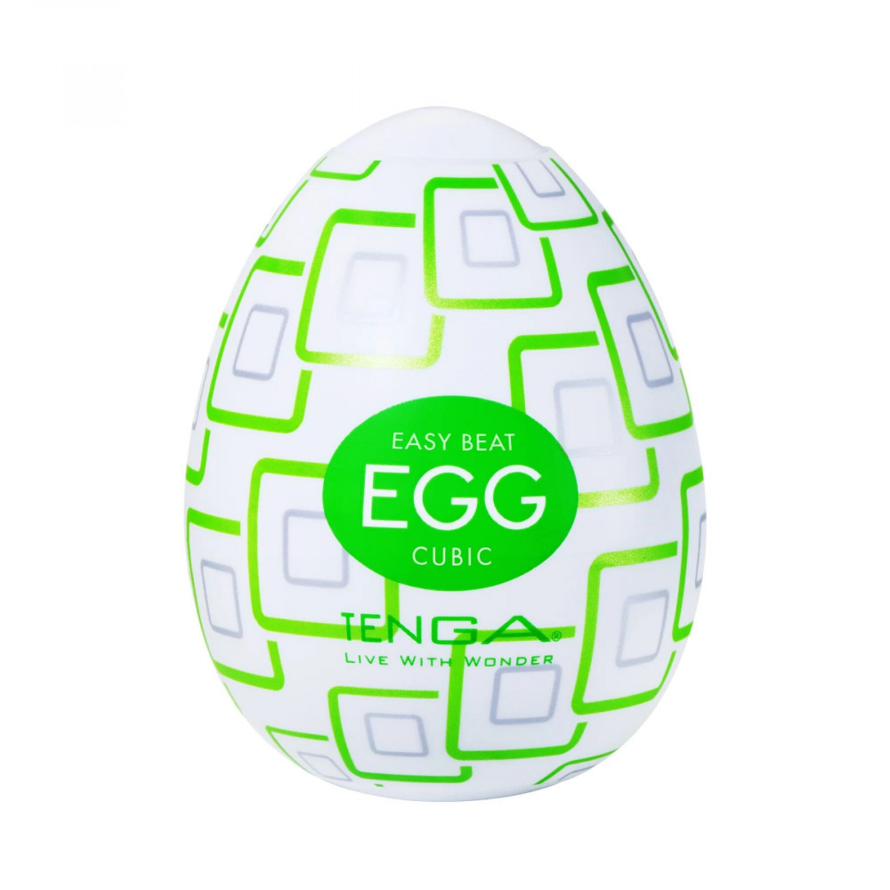 Мастурбатори без вібрації - Мастурбатор-яйце Tenga Egg Cubic