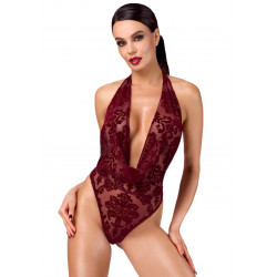 Боді Noir Handmade F386 Kink Royal cascade bodysuit M