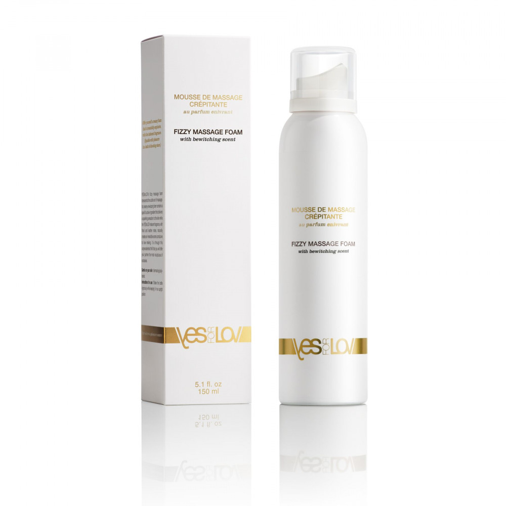 Для массажа - Массажная пена YESforLOV FIZZY MASSAGE FOAM with bewitching scent 150 мл