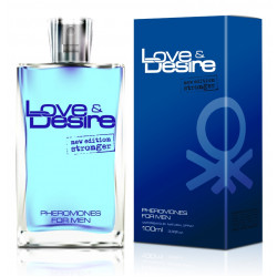Туалетна вода з феромонами для чоловіків Love & Desire for Men, 100 ml